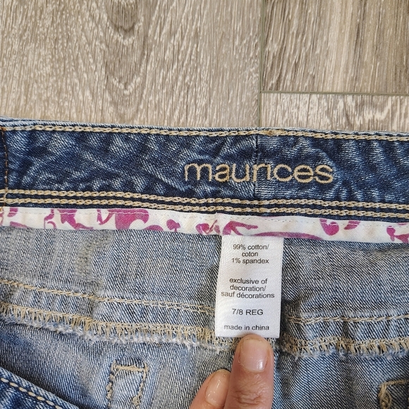 Maurices Wide Leg Denim Jeans - Picture 4 of 6